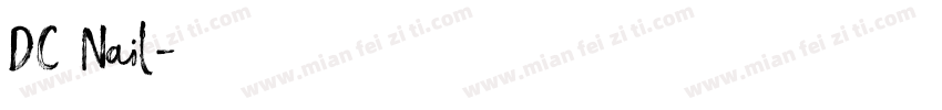 DC Nail字体转换